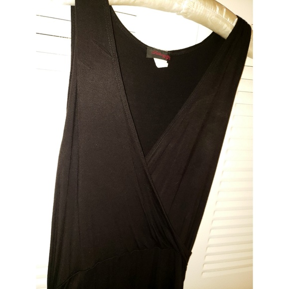 BLACK STRETCHY DRESS - Picture 2 of 3